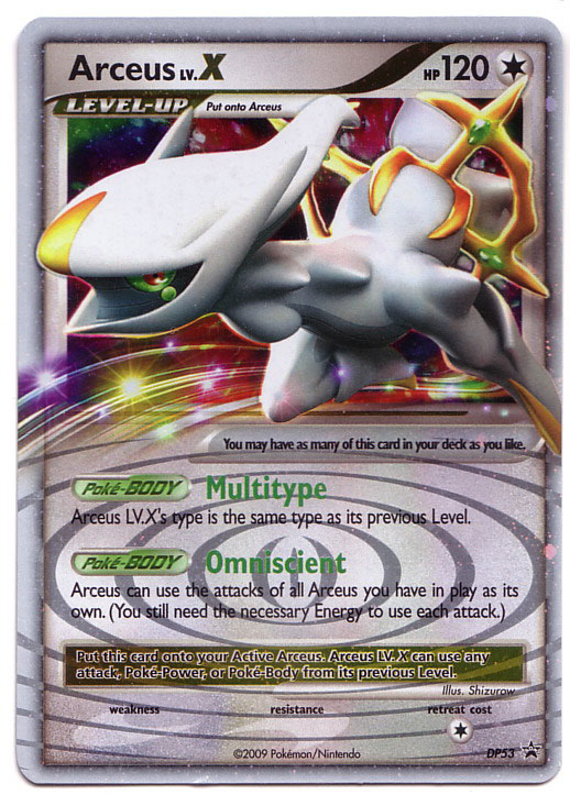 Carta pokemon arceus