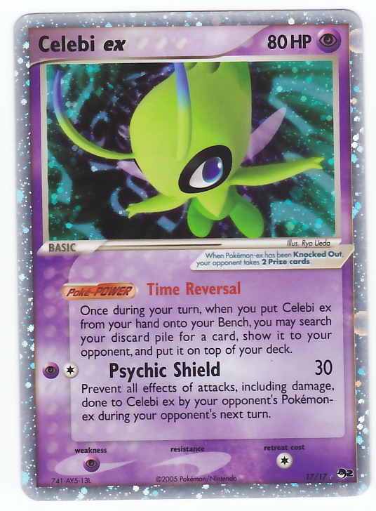 Carta pokemon celebi