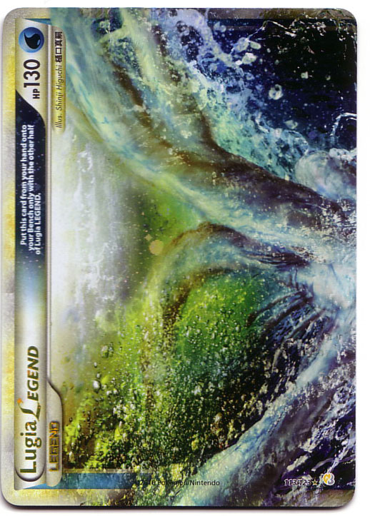 Carta pokemon lugia leggenda