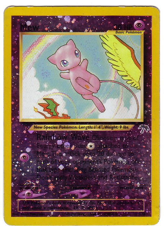 Carta pokemon mew
