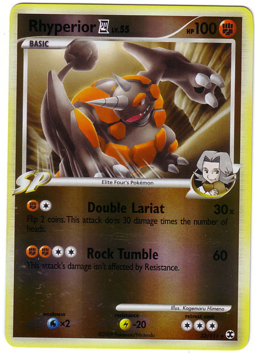 Carta pokemon rhyperior