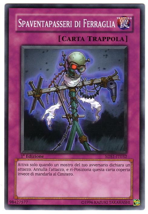 Risultati immagini per spaventapasseri di ferraglia