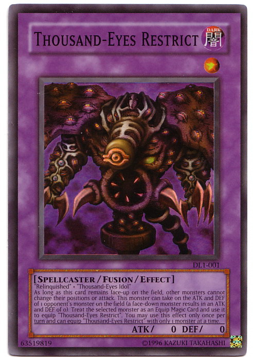yu-gi-oh limite dei 1000 occhi