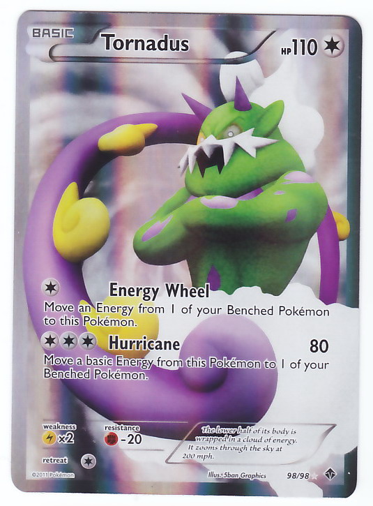 Carta pokemon tornadus